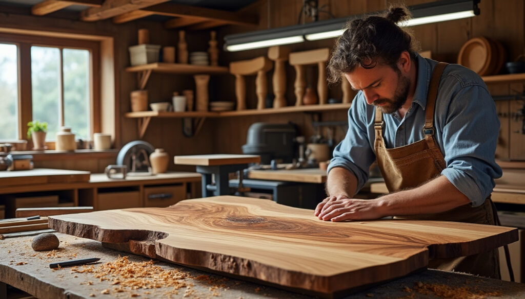 découvrez notre collection de tables rondes en bois massif, alliant artisanat traditionnel et design moderne. fabriquées sur mesure, nos tables ajoutent une touche chaleureuse et élégante à votre intérieur, que ce soit pour des repas en famille ou des soirées entre amis.