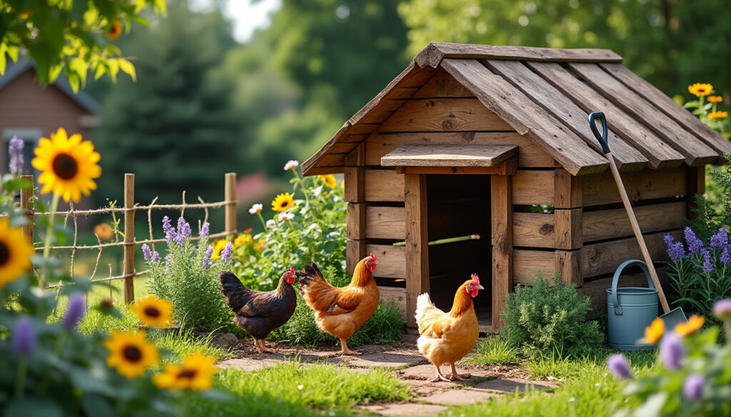 découvrez nos astuces et conseils pratiques pour construire un poulailler en palette durable et économique. apprenez les étapes essentielles pour offrir un habitat confortable à vos poules tout en valorisant des matériaux recyclés.