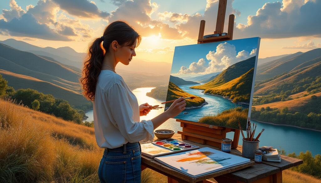 découvrez l'art de peindre des paysages sur toile avec notre guide complet. explorez des techniques variées, des conseils pratiques et des inspirations pour donner vie à vos créations picturales. transformez vos visions en œuvres grâce à notre expertise.