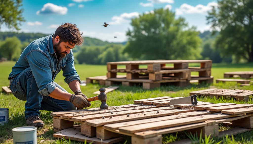 découvrez comment fabriquer une estrade en palette à partir de matériaux recyclés. suivez nos conseils pratiques et durables pour créer un espace unique et écologique dans votre jardin ou votre maison.