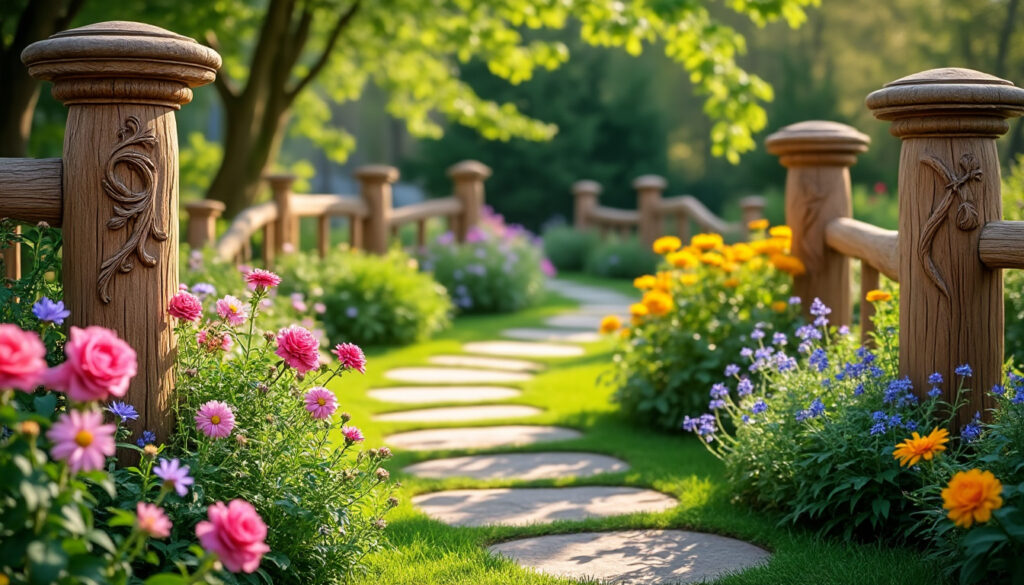 découvrez comment les poteaux en bois peuvent transformer votre jardin en un espace élégant et accueillant. idéaux pour délimiter des zones, supporter des plantes grimpantes ou ajouter une touche naturelle, ces poteaux allient esthétique et fonctionnalité pour sublimer votre extérieur.